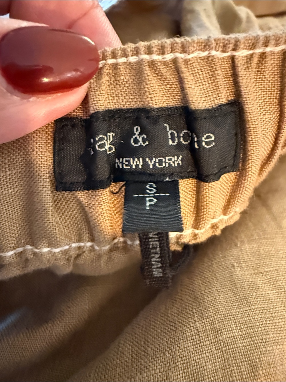 rag & bone Atlas Linen Pants - Picture 7 of 9